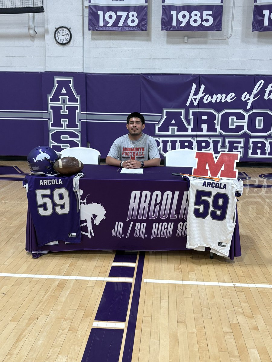 Arcola Athletics (@arcolaathletics) on Twitter photo Congratulations to Braden and Gael on continuing their athletic careers in college. Gael will be playing football at <a href="/RollScotsFB/">Monmouth College Football</a> and Braden will be playing basketball and running track <a href="/MUBigBlue/">Millikin University Athletics</a> . Congratulations to Braden and Gael on continuing their athletic careers in college. Gael will be playing football at <a href="/RollScotsFB/">Monmouth College Football</a> and Braden will be playing basketball and running track <a href="/MUBigBlue/">Millikin University Athletics</a> .