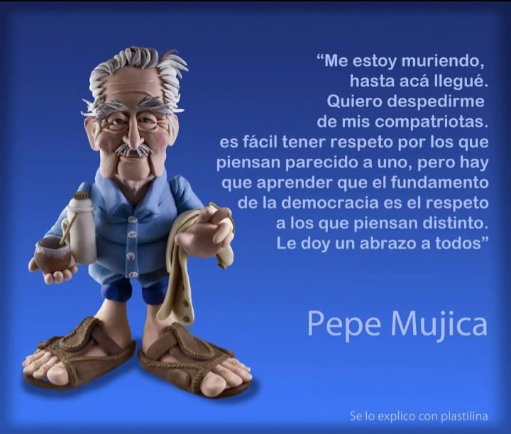 Con profundo pesar, expresamos nuestras condolencias al querido pueblo de Uruguay por la partida del expresidente José “Pepe” Mujica. Su legado de humildad, honestidad y lucha por la justicia social quedará grabado en la memoria de América Latina. Que descanse en paz!