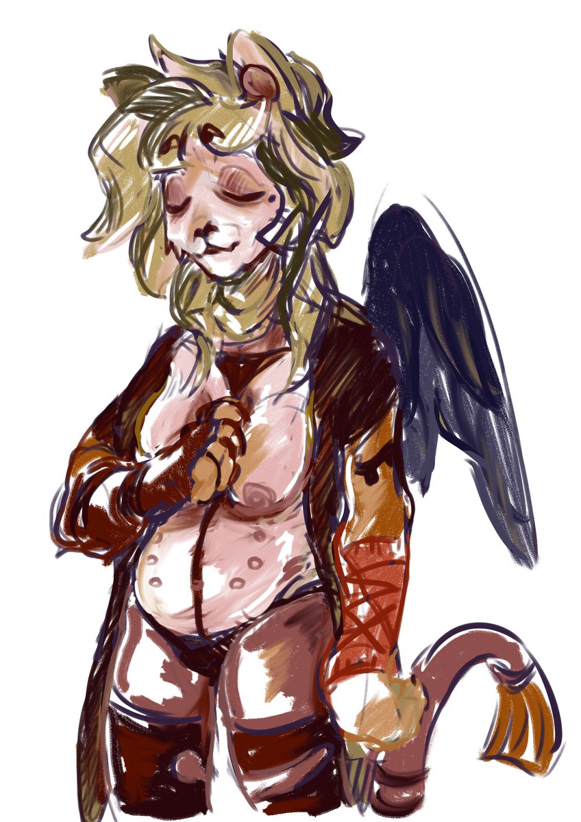 also she's here as a furry