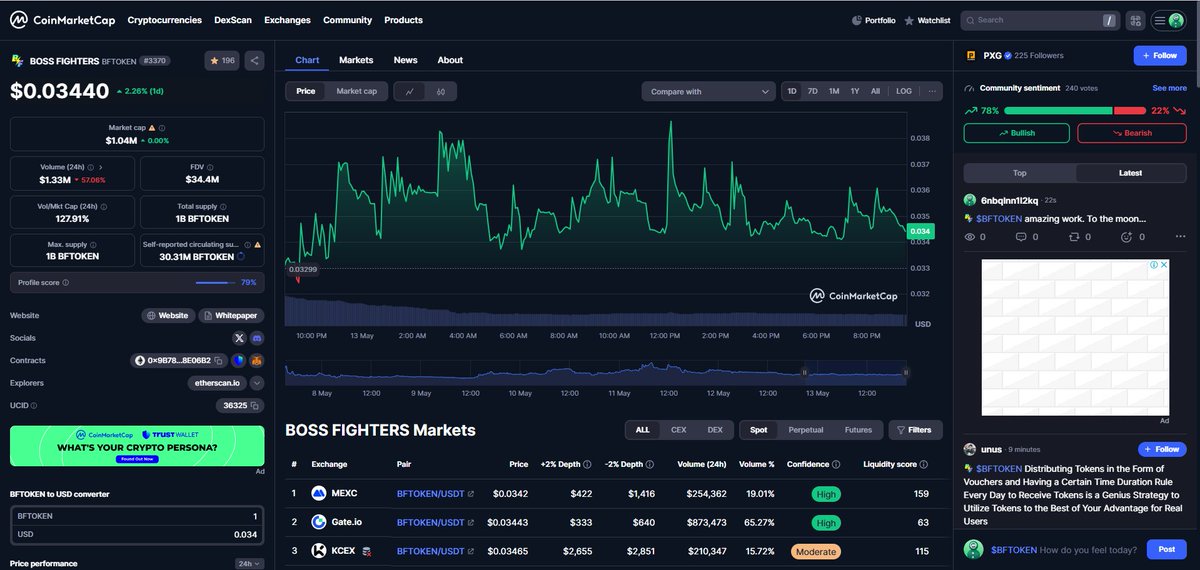 PadAnass's tweet photo. Amazing work
@BossFightersX 
#BFTOKEN #BULLISH https://t.co/R9TdGqKjZs