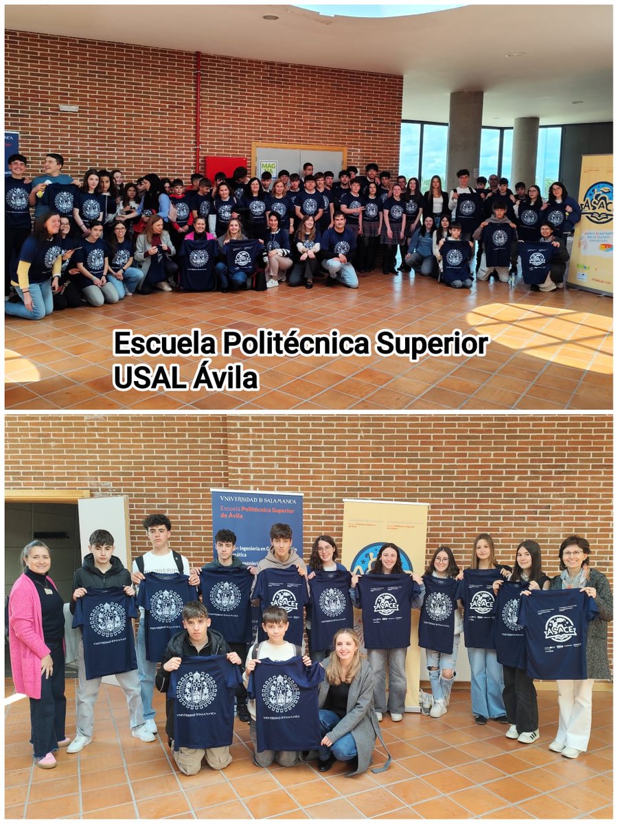 Damos las gracias a la escuela Politécnica de Ávila <a href="/EPSAvila/">Politécnica de Ávila</a> por su ayuda y por la iniciativa. 
Gracias a todo el alumnado por su participación.
<a href="/usal/">Universidad de Salamanca</a> <a href="/AspaceCyL/">Federación ASPACE CyL | Parálisis Cerebral</a> <a href="/AspaceSalamanca/">ASPACE Salamanca</a> #AprendizajeServicio