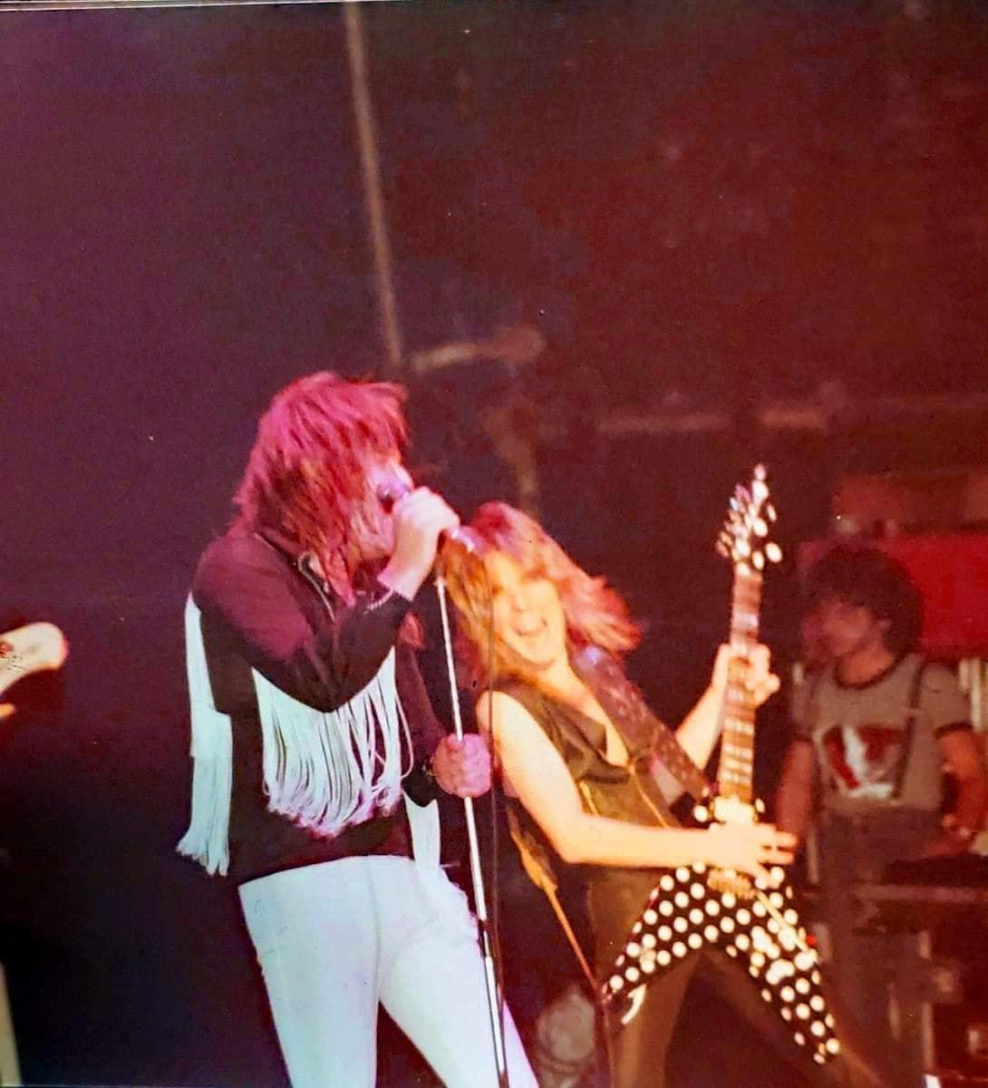 Metalmike3's tweet photo. Ozzy Osbourne and Randy Rhoads https://t.co/e7ppdxemtR