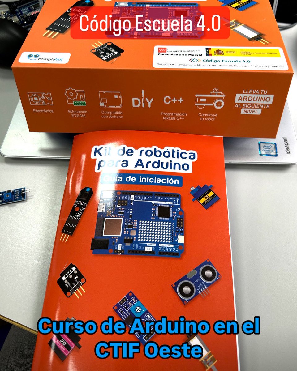 Curso de Arduino para profesores de secundaria #CTIF_MadridOeste
 #InnovacionEducativa, #CodigoEscuela4_0_Madrid
#IF_CMadrid,