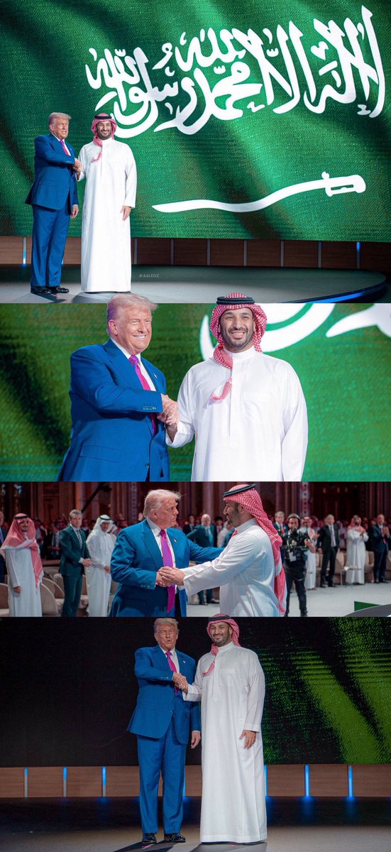 🇸🇦 🇺🇸🇸🇦🇺🇸🇸🇦🇺🇸🇸🇦🇺🇸🇸🇦🇺🇸🇸🇦🇺🇸🇸🇦
Today, we witnessed true leadership in action-a powerful display of respect, love, and commitment to the well-being of their people. Crown Prince Mohammed bin Salman and President Trump exemplified the strength of the historic bond between the Kingdom
