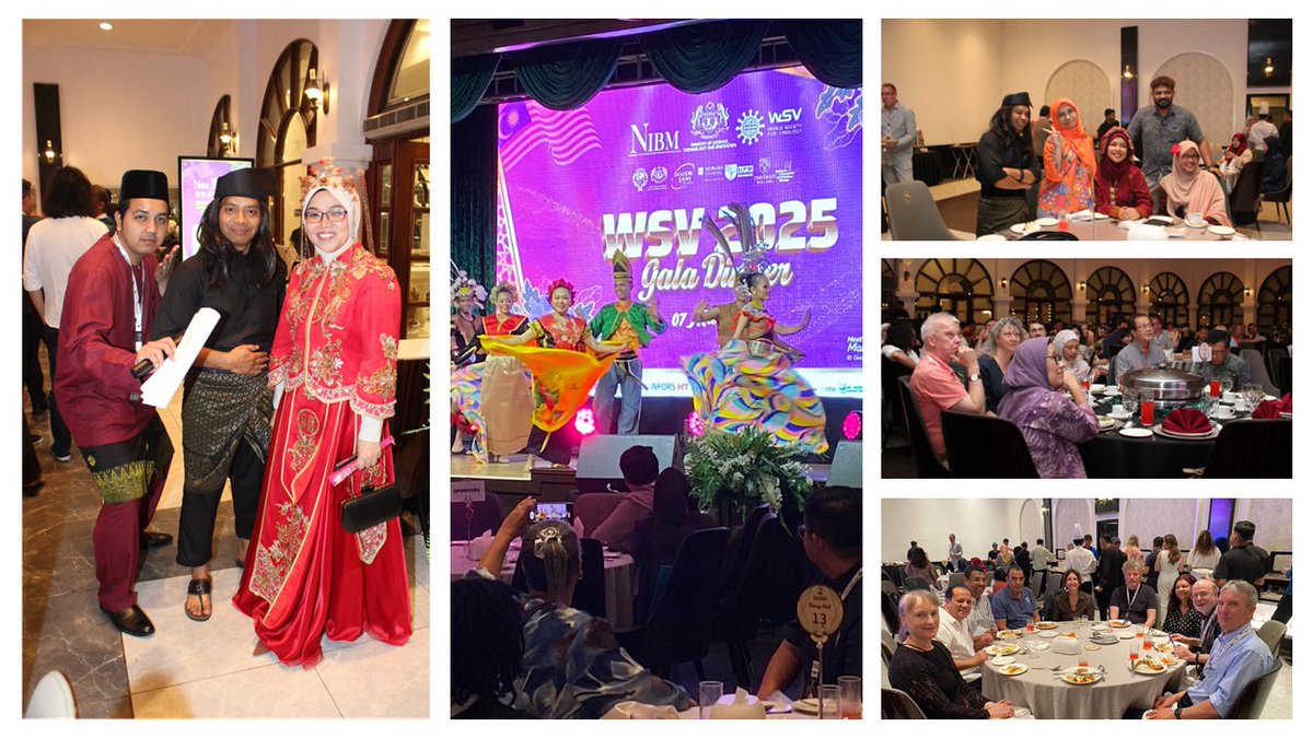WSVirology's tweet image. 🌟 The @NibmMalaysia arranged #Gala_Dinner A Night to Remember at the #WSV2025 🌟
The WSV2025 Gala Dinner brought together virologists, researchers, and guests from around the world for an unforgettable evening filled with celebration, connection, and cultural richness.