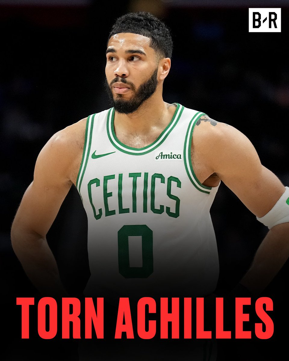 Breaking: Jayson Tatum was diagnosed with a torn Achilles and has already underwent surgery. He is expected to make a full recovery. 

Hoping for a speedy recovery 🙏