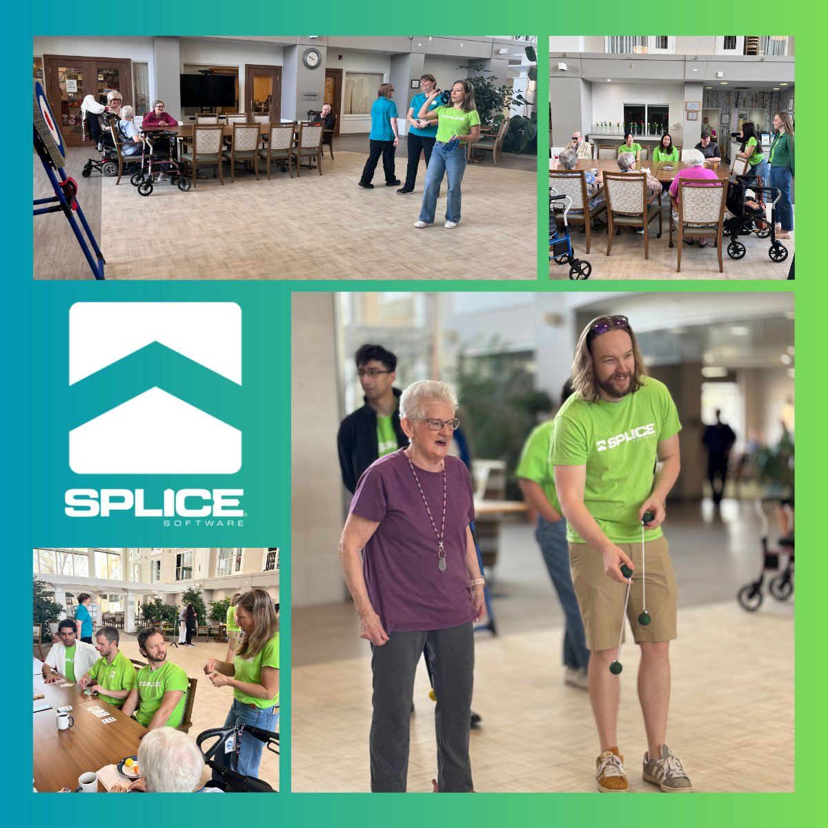 SPLICE Software (@splicesoftware) on Twitter photo We had the best time volunteering <a href="/Silvera4Seniors/">SilveraforSeniors</a> sharing stories, playing games, and enjoying many laughs. It was a heartwarming experience that reminded us how important it is to give back and stay connected community.
#SPLICEsoftware #CommunityOutreach #ABTech We had the best time volunteering <a href="/Silvera4Seniors/">SilveraforSeniors</a> sharing stories, playing games, and enjoying many laughs. It was a heartwarming experience that reminded us how important it is to give back and stay connected community.
#SPLICEsoftware #CommunityOutreach #ABTech