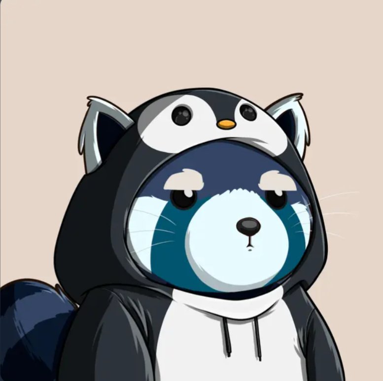 With <a href="/TheWildsNFTs/">The Wilds</a> mint closing. I had to get one more today. So fire (and fitting) that I got a pudgy hoodie red!