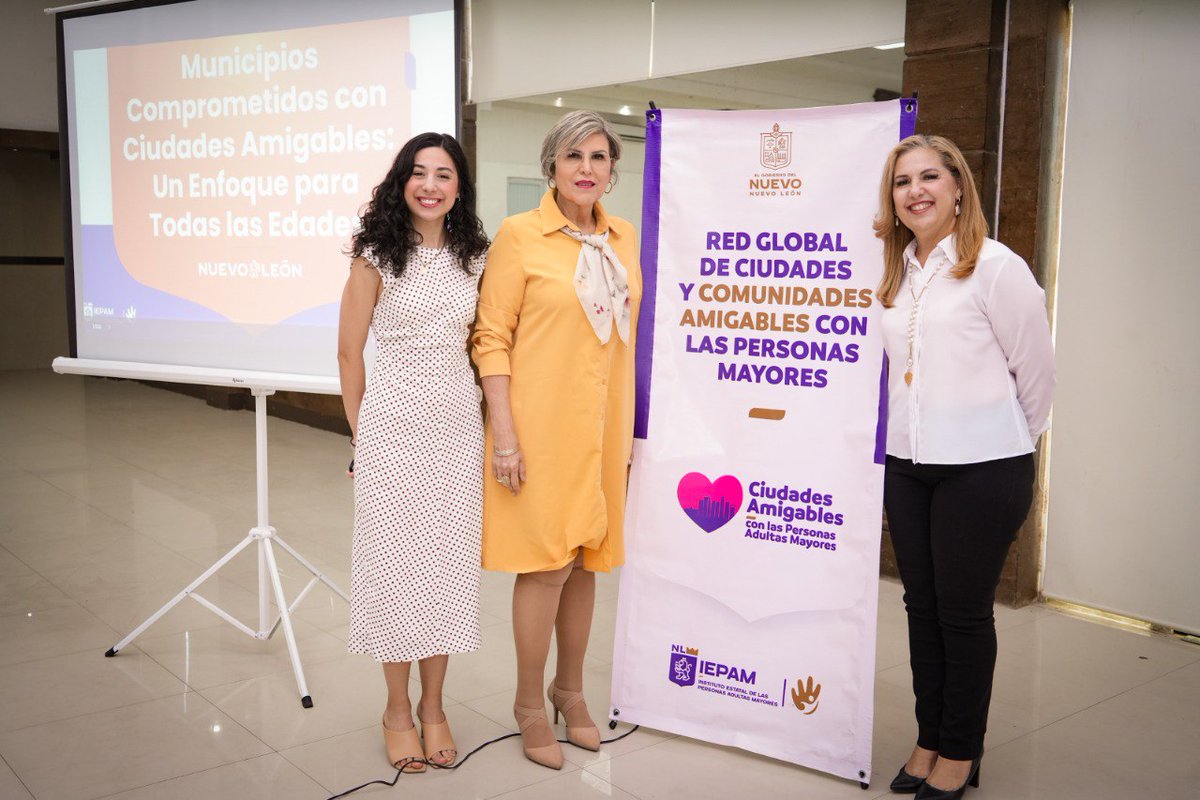IEPAM1's tweet photo. En el marco del proceso de acompañamiento proporcionado por el IEPAM al municipio de General Zuazua para su adhesión a la Red de Ciudades y Comunidades Amigables con las Personas Mayores, se llevó a cabo una capacitación y sensibilización dirigida a autoridades municipales. https://t.co/4Fl5o4HYj2