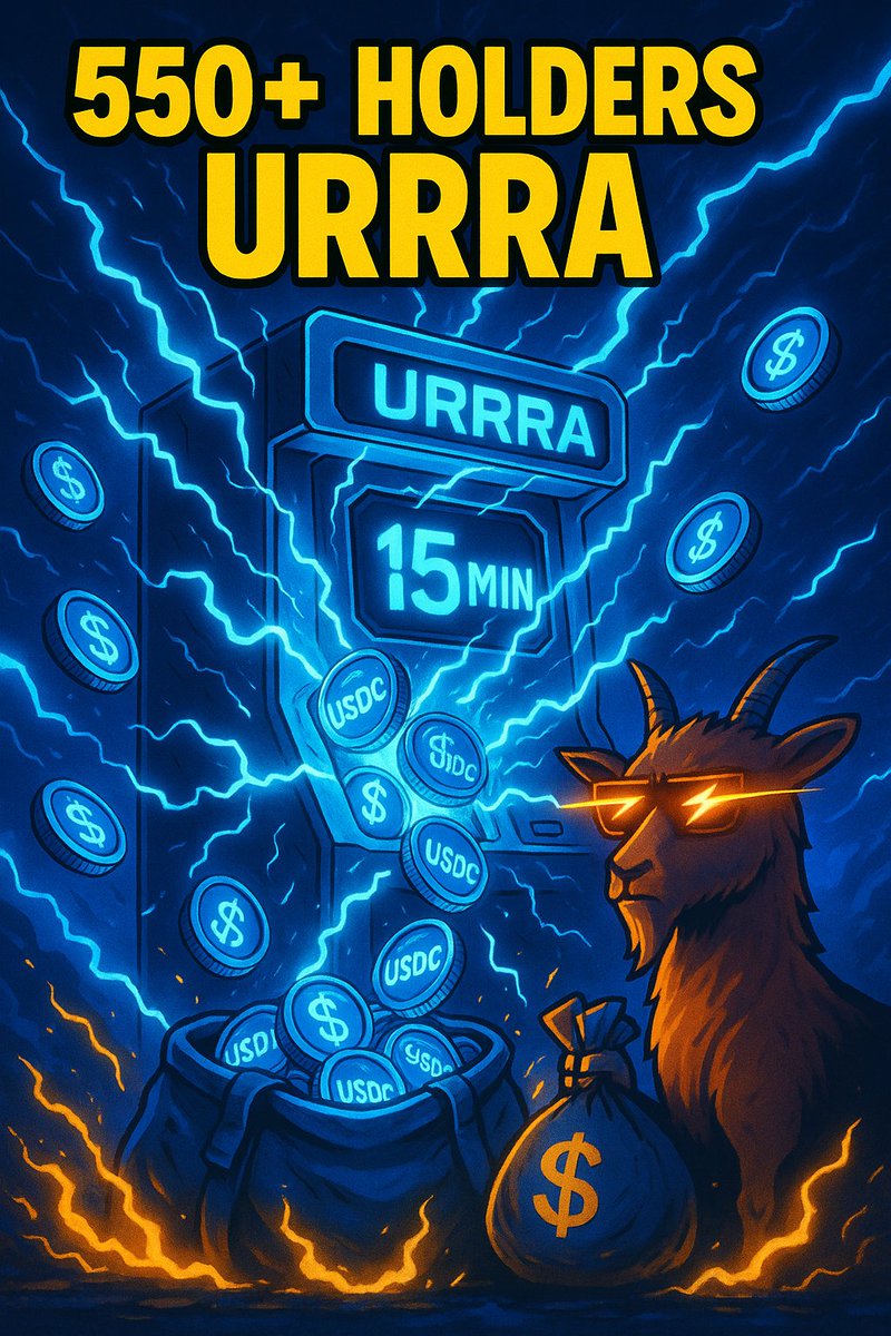 URRRA_REWARD's tweet photo. We started small…
Now we’re 550+ holders deep https://t.co/t9ICr7nlay