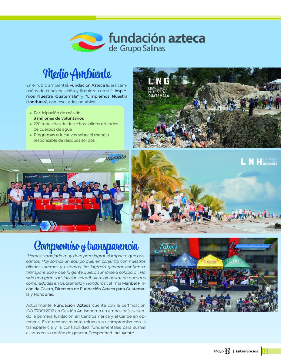 Fundación Azteca Honduras tweet media