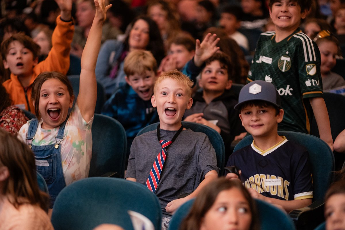 Nothing short of epic could be used to describe last week’s Link Up: "The Orchestra Rocks" concerts for 3rd-5th grade students. We welcomed 7,500 students and teachers to the hall, playing recorders and singing along with the Symphony at this special youth concert event.