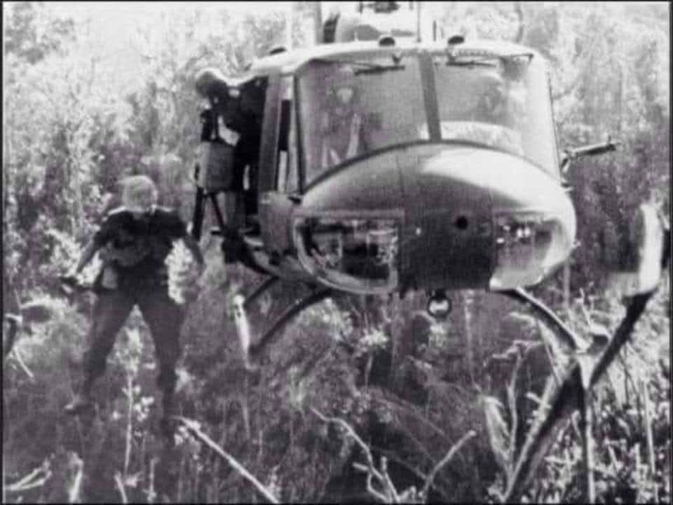 You're a 19 year old kid.
You are critically wounded and dying in the jungle somewhere in the Central Highlands of Viet Nam .

Its November 14, 1965 . LZ (landing zone) X-ray.
Your unit is outnumbered 8-1 and the enemy fire is so intense from 100 yards away, that your CO