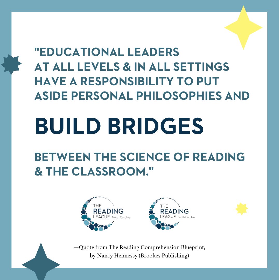 “Build bridges between the Science of Reading &amp; the classroom."
Leaders at all levels must align practices to research—not personal philosophy.
Our Summer Symposium features sessions on SoR-aligned leadership for admins &amp; coaches.
📅 June 20 | Register: bit.ly/SYMPOSIUMTRLNC…