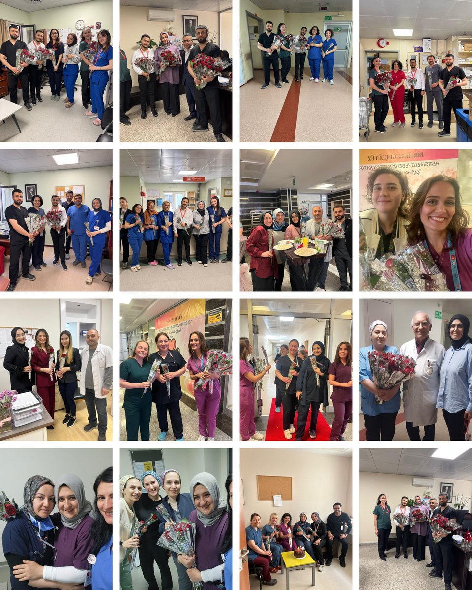 Mesleğini insan hayatının kutsallığından ödün vermeksizin sonsuz sabır, her türlü özveri, gayret ve sevgi ile mesleğini icra etmeye çalışan, değerli meslektaşlarımızın günlerini kutladık 🌺 #HemşirelerGünü 
#SağlıkSenİstanbul1NoluŞubeBaşkanlığı