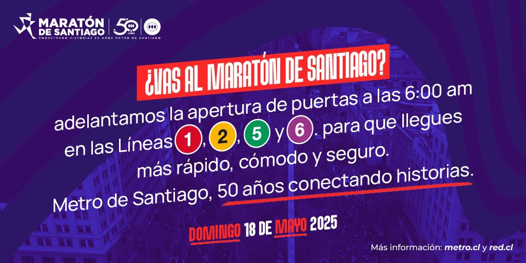 Metro de Santiago tweet media