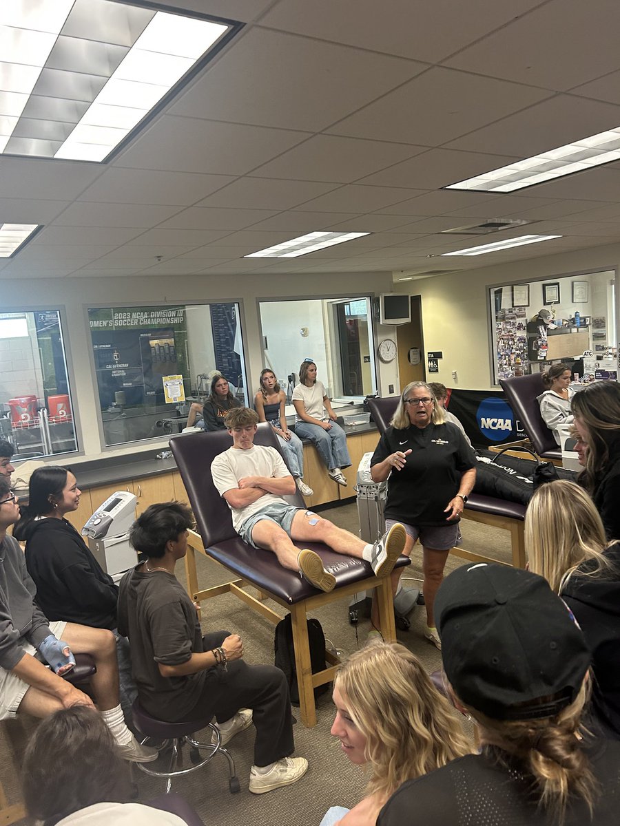 Lorena Caulfield (@mrscaulfield99) on Twitter photo Great day touring <a href="/CalLutheran/">Cal Lutheran</a> Exercise Science department & Sports Medicine facilities, Sp Med 2 students were able to try our different modalities as well. #CTEPartnerConnections <a href="/PantherCTE/">PantherCTE</a> Great day touring <a href="/CalLutheran/">Cal Lutheran</a> Exercise Science department & Sports Medicine facilities, Sp Med 2 students were able to try our different modalities as well. #CTEPartnerConnections <a href="/PantherCTE/">PantherCTE</a>
