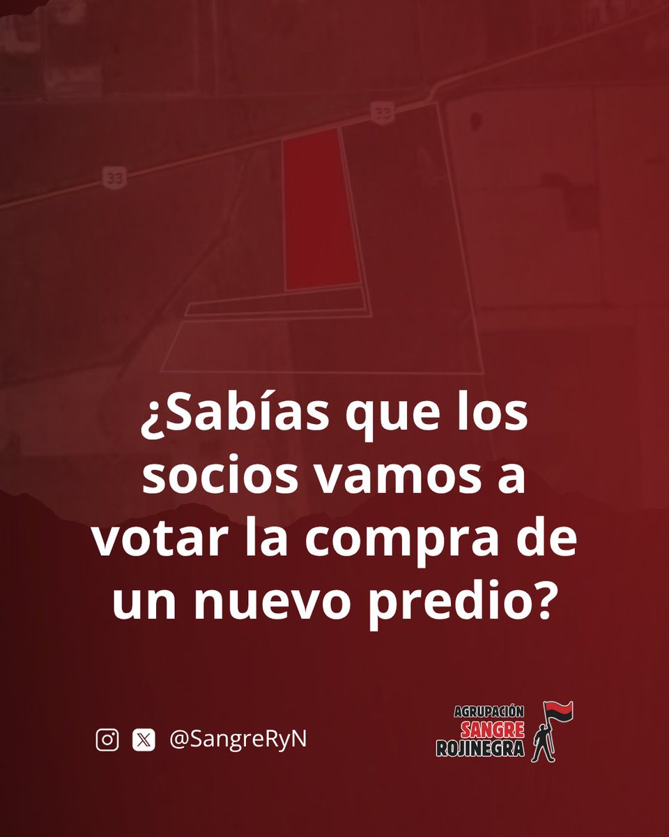 Predio en Pérez: Lo Que los Socios Necesitamos Saber 🔴⚫

Solicitamos formalmente a la Comisión Directiva que, con antelación a la Asamblea del 21/05/2025, se brinde información clave sobre el punto del orden del día relativo a la posible adquisición de un predio en Pérez