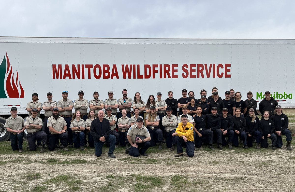 Both crews are deployed to The Pas area. Yesterday, May 12, was their first day on the fireline. At this time, B.C. has not received further requests to support Manitoba; however, conversations with CIFFC are ongoing.
<a href="/MBGov/">Manitoba Government</a> wildfire situation: gov.mb.ca/wildfire/index…