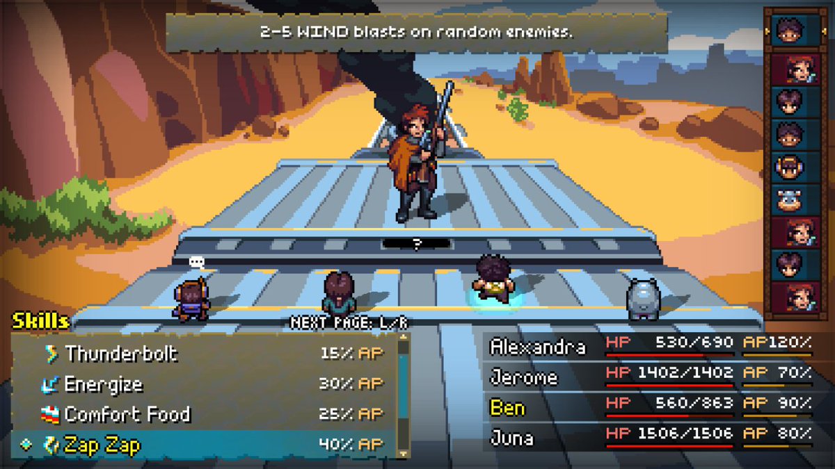 Battle on top of a moving train. Hopefully no one suplexes it!

#QuartetRPG #pixelart #jrpg