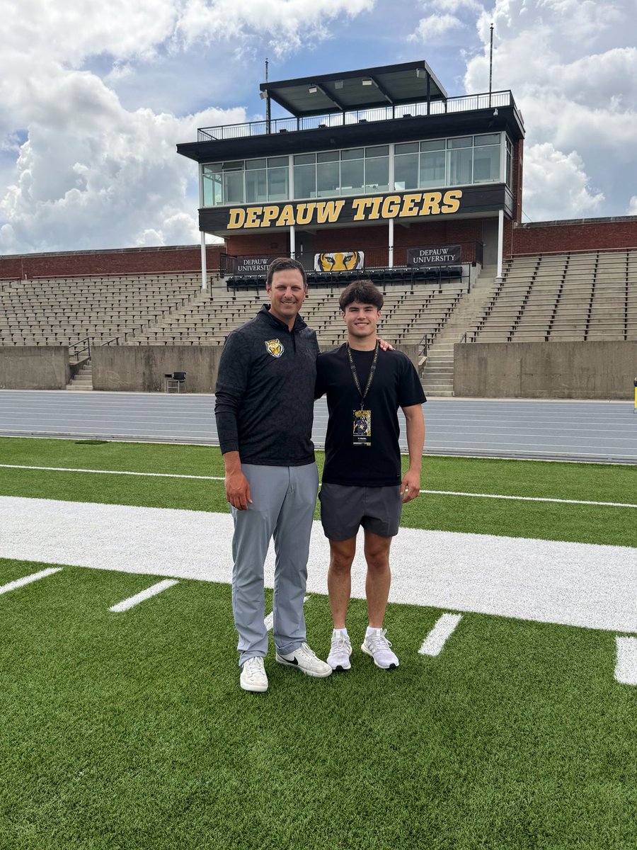 TJ Michel (@tj_michel23) on Twitter photo Had a great time <a href="/DePauwTigersFB/">DePauw Football</a> Thank you <a href="/qbdietz/">Brett Dietz</a> and <a href="/CoachDHyatt/">Dylan Hyatt</a> for having me out!
<a href="/SWI_Sports/">SW Indiana Sports</a> <a href="/IndyWeOutHere/">IndyWeOutHere ‼️</a> @Indianapreps @Indyrecruit Had a great time <a href="/DePauwTigersFB/">DePauw Football</a> Thank you <a href="/qbdietz/">Brett Dietz</a> and <a href="/CoachDHyatt/">Dylan Hyatt</a> for having me out!
<a href="/SWI_Sports/">SW Indiana Sports</a> <a href="/IndyWeOutHere/">IndyWeOutHere ‼️</a> @Indianapreps @Indyrecruit
