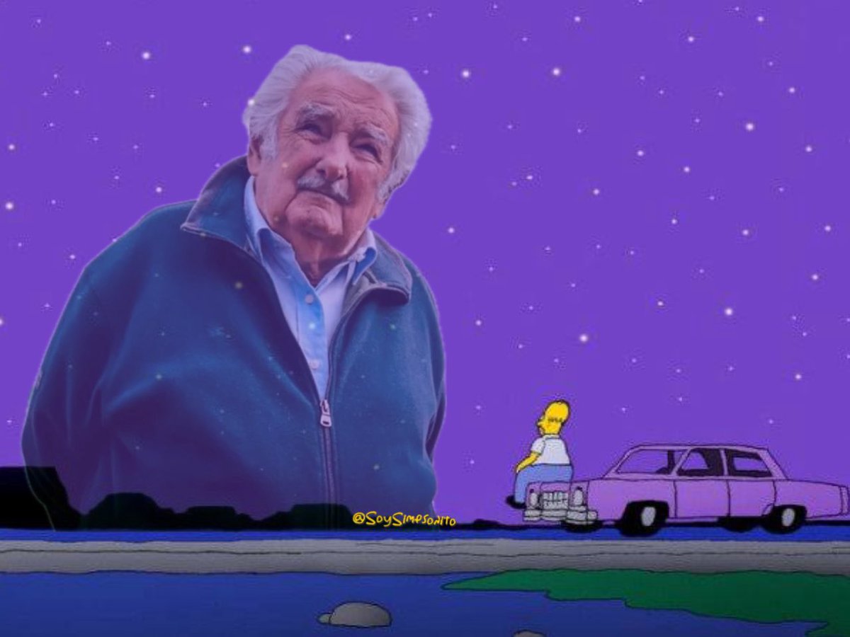 “No se cansen de ser buenos, aunque ser bueno no sirve para mucho. Sirve para no arrepentirse con uno mismo”, Pepe Mujica, 1935 - 2025.  #PepeMujica

😭