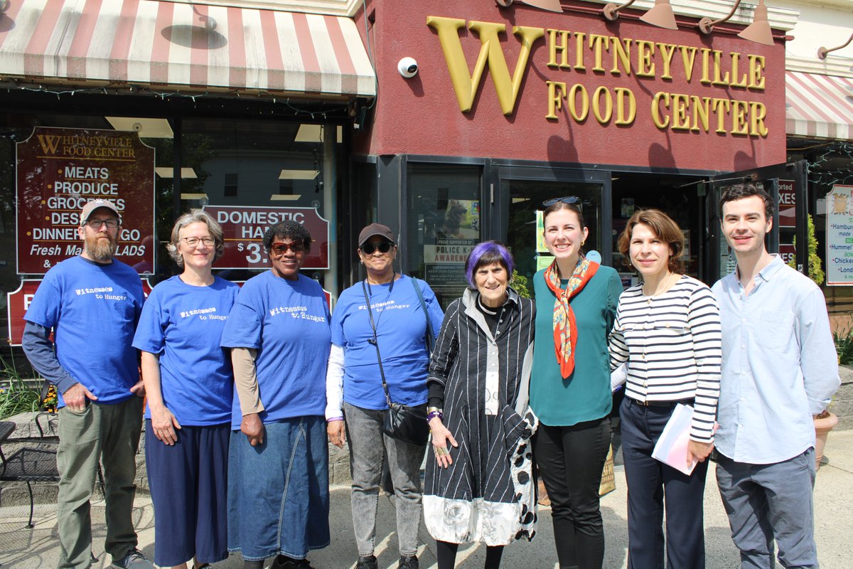 Today, I joined <a href="/EndHungerCT/">End Hunger Connecticut!</a>, <a href="/UConnRuddCenter/">UConn Rudd Center</a>, and Witness Hunger at the Whitneyville Food Center to oppose food price gouging and the harmful Republican SNAP cuts.

Families are being squeezed at the grocery store, and we’re fighting back with facts, accountability, &amp; action.