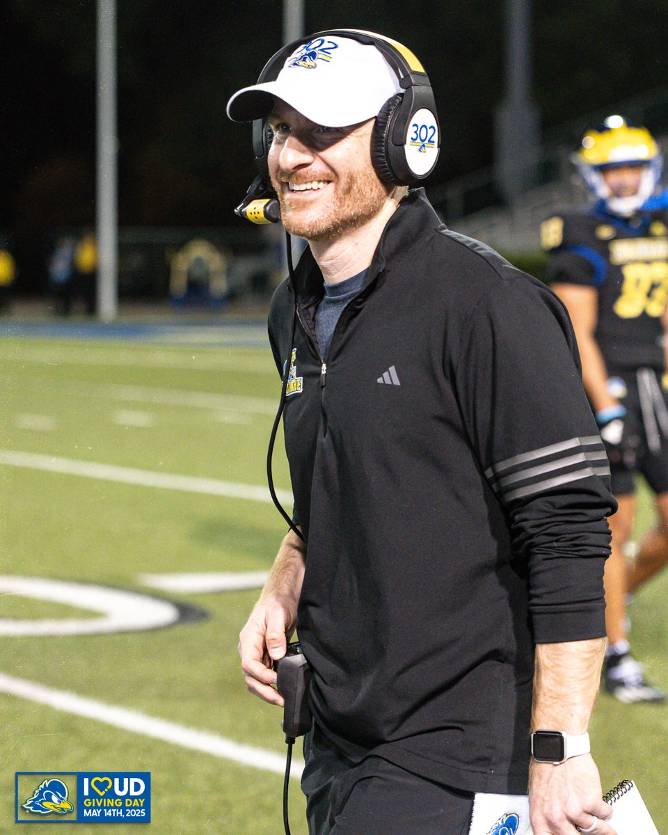 Join Coach Carty in supporting Delaware Football! 🤝

🔗: bit.ly/4kgHjEP