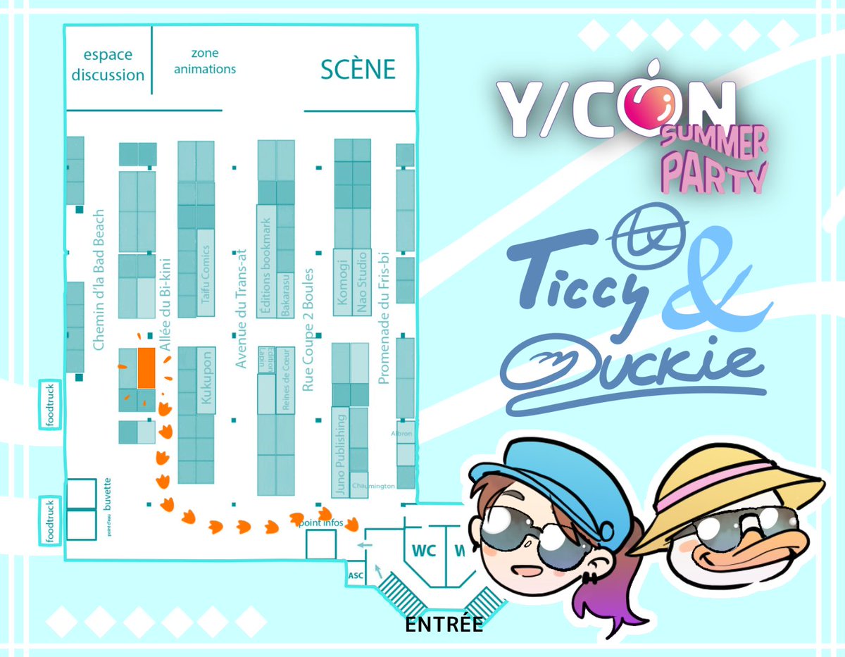 ticcytx's tweet image. This weekend you'll find me at LYON! I'll attend the new summer edition of Y/con in France, and I'll bring (almost) all my books! See you there!!!!