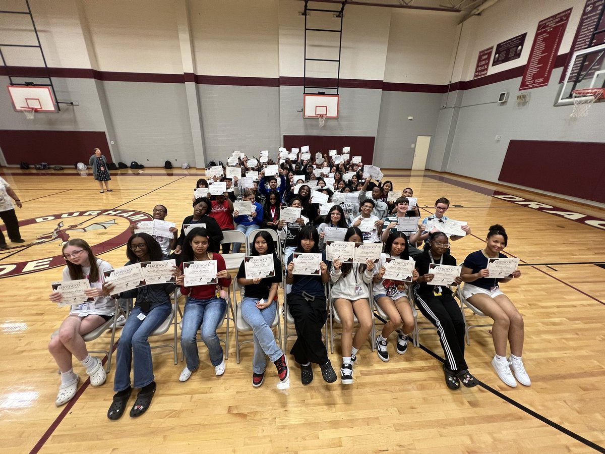 So proud of our 7th grade award winners! They have accomplished a lot this school year and we can’t wait to see what next year has in store for them’ #dragonnation #dragonpride #durhamdragons