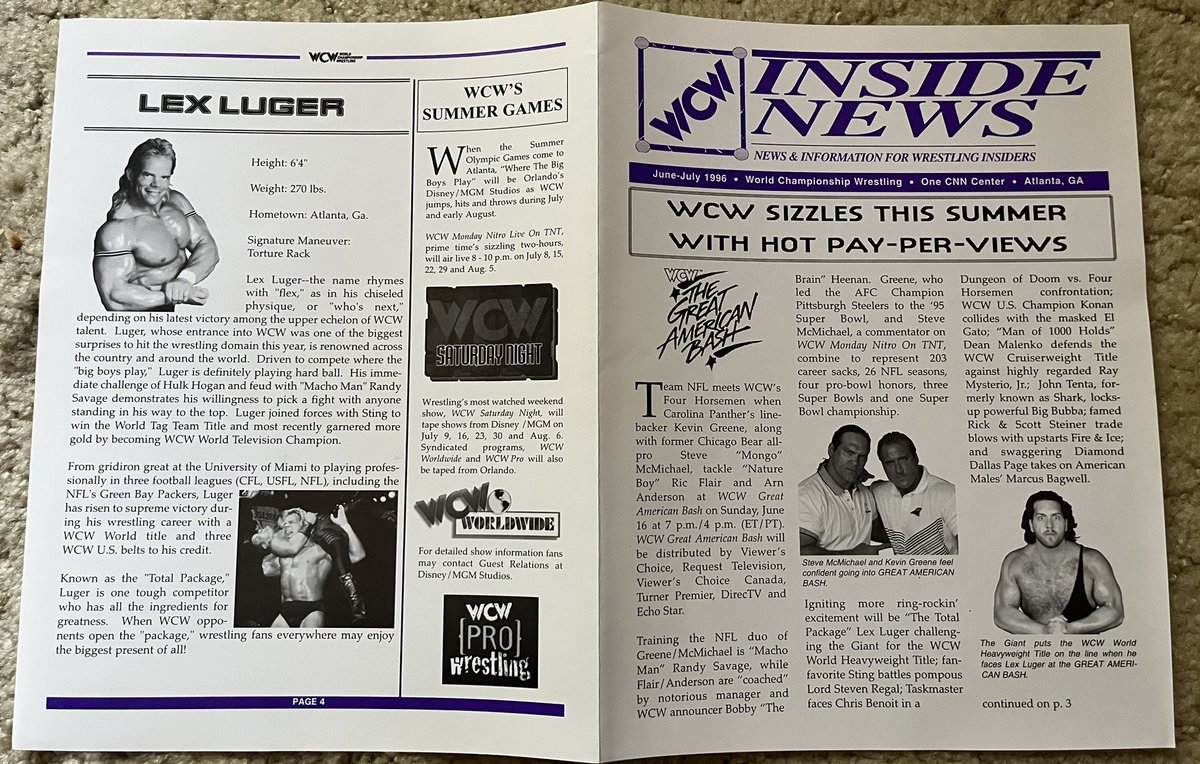 Rob Page (@_rob_page) on Twitter photo <a href="/CollectionWcw/">WCW/nWo COLLECTION (U.K)</a> My Hog Wild 1996 WCW Press Kit that I got from a photographer friend of mine. Only thing I’m missing is the Hulk Hogan 8x10 <a href="/CollectionWcw/">WCW/nWo COLLECTION (U.K)</a> My Hog Wild 1996 WCW Press Kit that I got from a photographer friend of mine. Only thing I’m missing is the Hulk Hogan 8x10