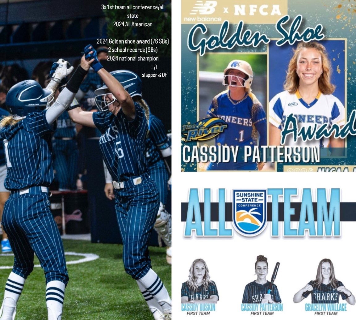 Cassidy Patterson (@pattersoncass09) on Twitter photo I’ve entered the transfer portal. Looking forward to bringing my speed, energy, and experience to a program where I can make an impact my senior year. 3x 1st Team All-Conf. , 2024 Golden Shoe, 2 SB school records, All-American, National Champion. <a href="/SoftballPortal/">Softball Portal</a> <a href="/CSA_Athletes/">Collegiate Sports Advocate (CSA)</a> I’ve entered the transfer portal. Looking forward to bringing my speed, energy, and experience to a program where I can make an impact my senior year. 3x 1st Team All-Conf. , 2024 Golden Shoe, 2 SB school records, All-American, National Champion. <a href="/SoftballPortal/">Softball Portal</a> <a href="/CSA_Athletes/">Collegiate Sports Advocate (CSA)</a>