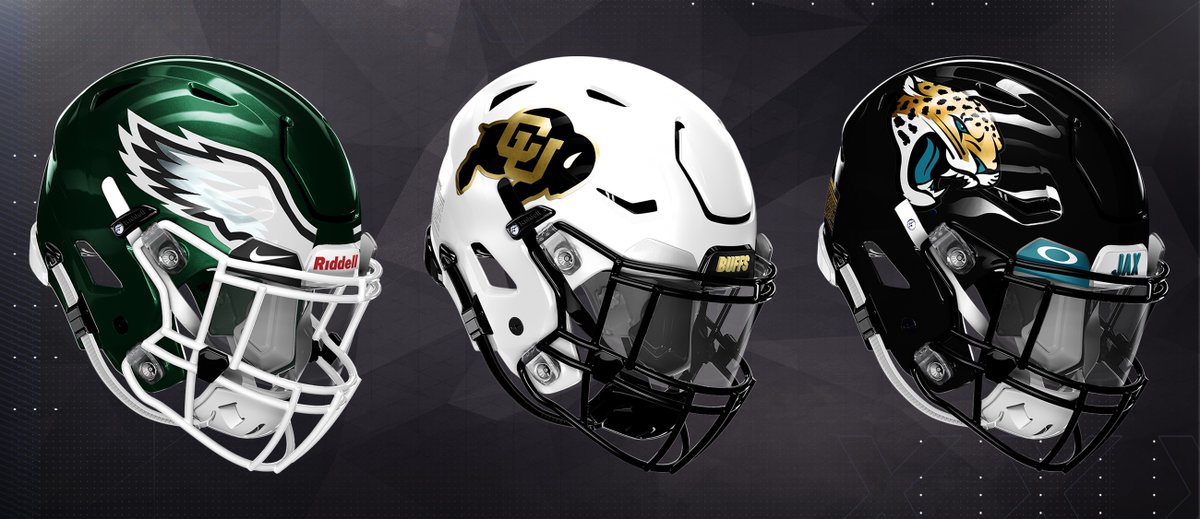 Gus (@sportspsd) on Twitter photo All 32 first rounders' helmet progression from high school, to the college they were drafted out of, to the pros.
Next up, Travis Hunter, 2nd overall
<a href="/CollinsHillFB/">Collins Hill Eagles Football</a> ➡️ <a href="/CUBuffsFootball/">Colorado Buffaloes Football</a> ➡️ <a href="/Jaguars/">Jacksonville Jaguars</a> All 32 first rounders' helmet progression from high school, to the college they were drafted out of, to the pros.
Next up, Travis Hunter, 2nd overall
<a href="/CollinsHillFB/">Collins Hill Eagles Football</a> ➡️ <a href="/CUBuffsFootball/">Colorado Buffaloes Football</a> ➡️ <a href="/Jaguars/">Jacksonville Jaguars</a>