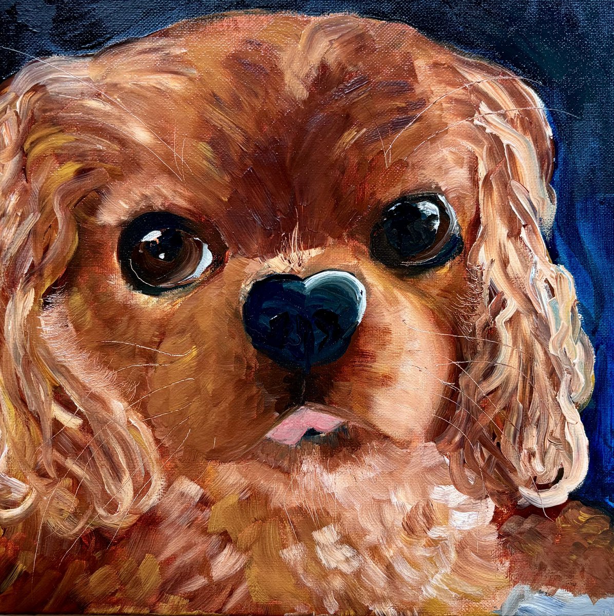 5. “Bisquit” oil alla prima 
10” x 10”
NFS (gift)