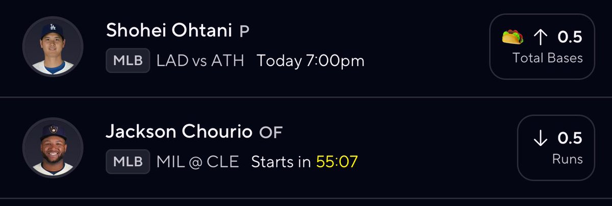 quick starts soon🔥🔥 if this cash giving 2 people that likes this a month free in DUBS. like &amp; RT
#same24squad #mlb #prizepicks #dubclub 

prizepicks.onelink.me/gCQS/shareEntr…