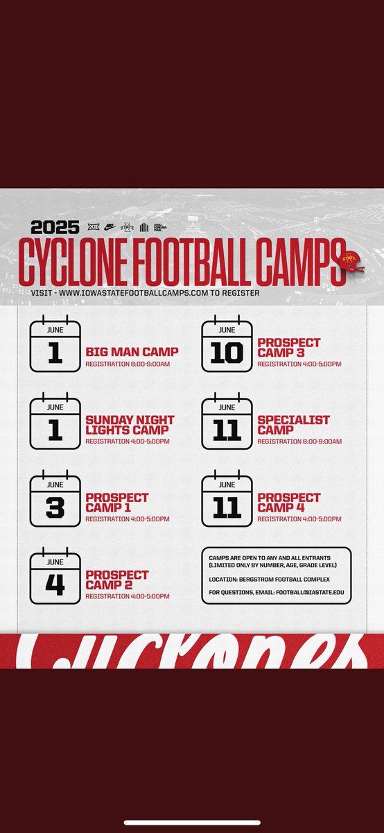 Mick Smith (@micksmith07) on Twitter photo Thank you <a href="/CoachKelley52/">Dantrell Kelley</a> for the invite this summer!
<a href="/Brockbabz5/">Brock M. Babington</a>
<a href="/morris_football/">Morris HS Football</a>
<a href="/VoitikPayton/">P. Voitik</a>
<a href="/CycloneFB/">Iowa State Football</a> Thank you <a href="/CoachKelley52/">Dantrell Kelley</a> for the invite this summer!
<a href="/Brockbabz5/">Brock M. Babington</a>
<a href="/morris_football/">Morris HS Football</a>
<a href="/VoitikPayton/">P. Voitik</a>
<a href="/CycloneFB/">Iowa State Football</a>