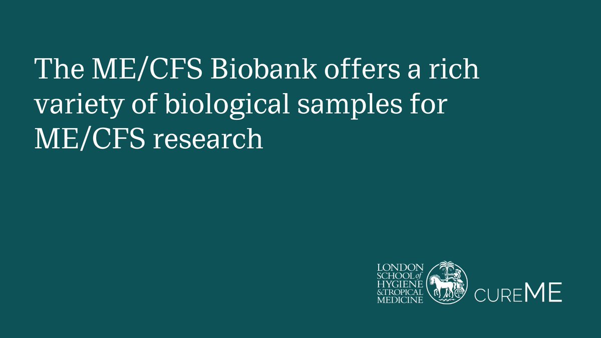 🧬 The UK ME/CFS Biobank has a rich variety of biological samples for diverse research needs:

🩸 Whole Blood
🧪 Serum &amp; Plasma
🔴 Red Blood Cells
🧬 Blood for RNA
🧫 Peripheral Blood Mononuclear Cells

And you can get all these samples for free!

Apply ➡️ bit.ly/MECFS-samples