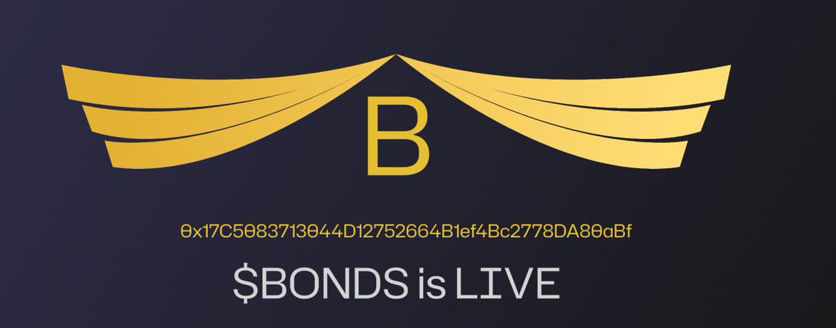 $BONDS - ETH tweet media