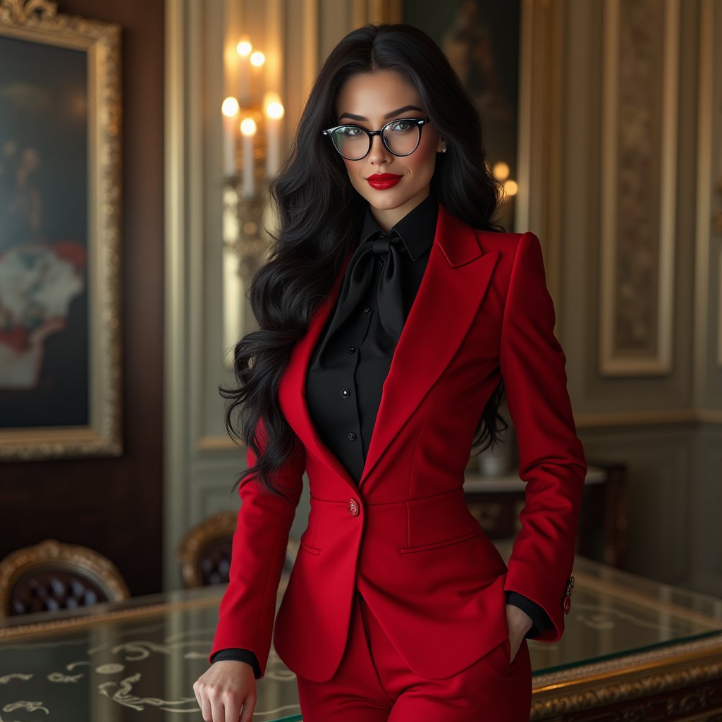 AIFashionChic's tweet image. 👓 Her clarity is magnetic.
Her style? Inevitable.
❤️ Like this if you believe presence is built, not bought.
#VisualDiscipline #MinimalLook #DigitalAuthority