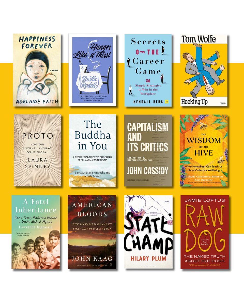 macmillanreads's tweet image. Happy #bookbirthday to Adelaide Faith , Hilary Plum , @jamieloftusHELP , @JohnCassidy , John Kaag, @BeshaRodell , Kendall Berg, @IngrassiaLA , Lama Lhanang Rinpoche, Mordy Levine, @lfspinney , Michelle Cassandra Johnson, Amy Burtaine, and all writers with books out today!