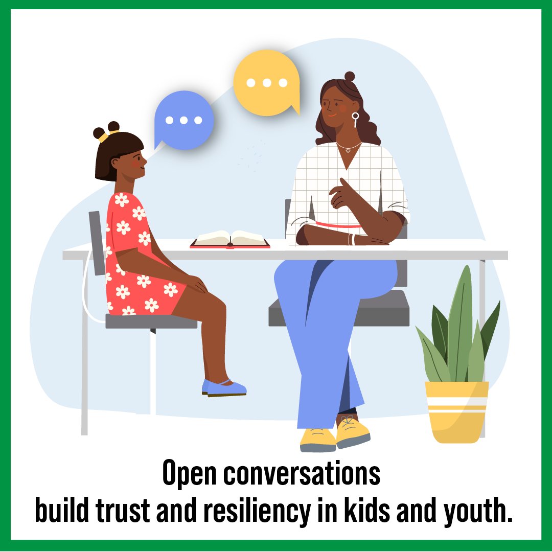 Face-to-face conversations can foster #mentalhealth development, enhance communication skills, and build confidence. 💪Talk to your children and teens about mental health. Need help getting started? samhsa.gov/find-support/h… #MHAM2025 
#INDIANA211