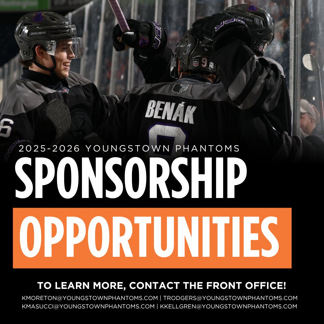Want to get your business in the game? 

Partner with the Phantoms through one of our sponsorship packages. Contact the front office to find the perfect fit for you!