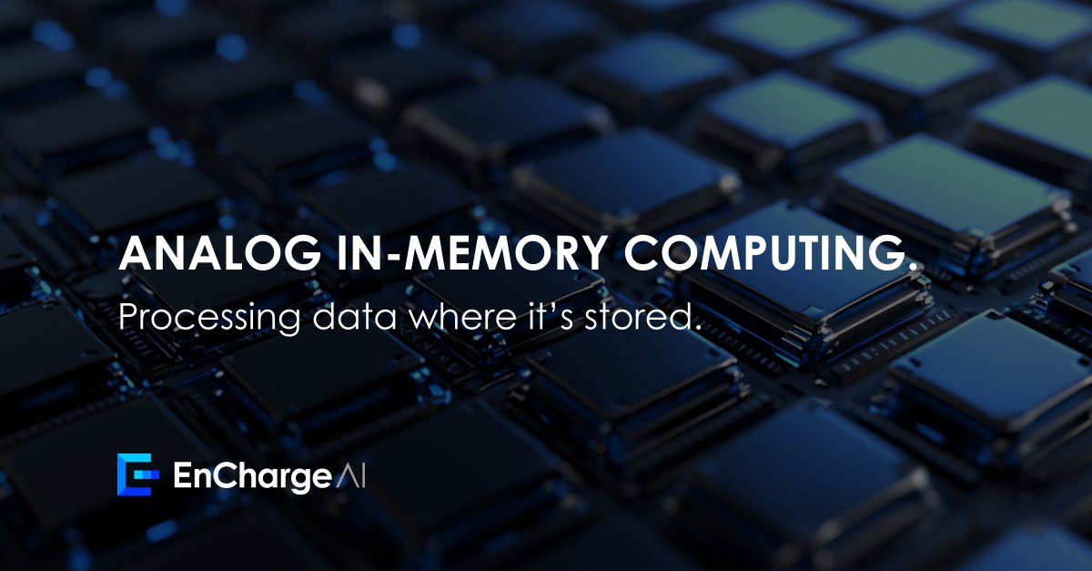 ChatGPT uses ~10x more energy than a <a href="/Google/">Google</a> search, and AI demand is surging. EnCharge is tackling the energy crisis with analog in-memory computing, cutting power use by up to 20x vs. today’s chips. No more data shuttling. Just fast, efficient AI.