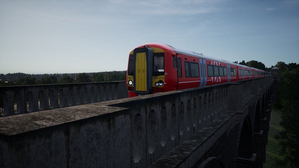 Reecy211994's tweet image. #TrainSimWorld5 #RailShot #BrightonMainLine #GatwickExpress #Screenshot during today's stream (13th May 2025) @dovetailgames @trainsimworld @RivetGames @SkyhookGames @JustTrains