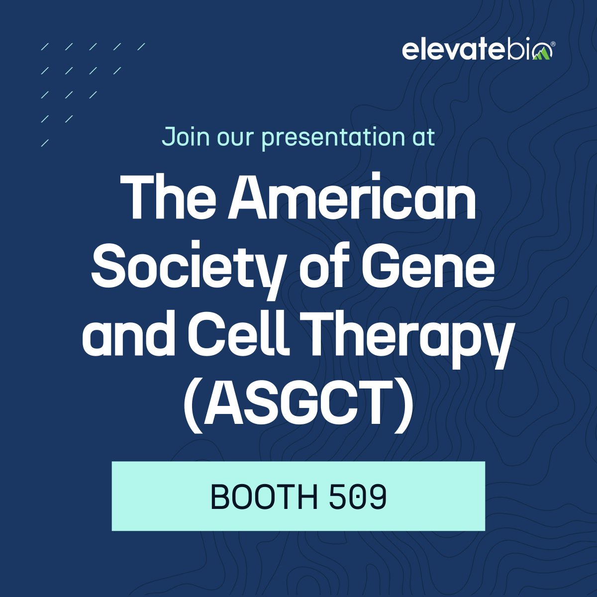 We're looking forward to seeing you at #ASGCT2025! Stop by booth #509 and meet our team. Get all the details on our oral and poster presentations here: lnkd.in/emrsTiiP