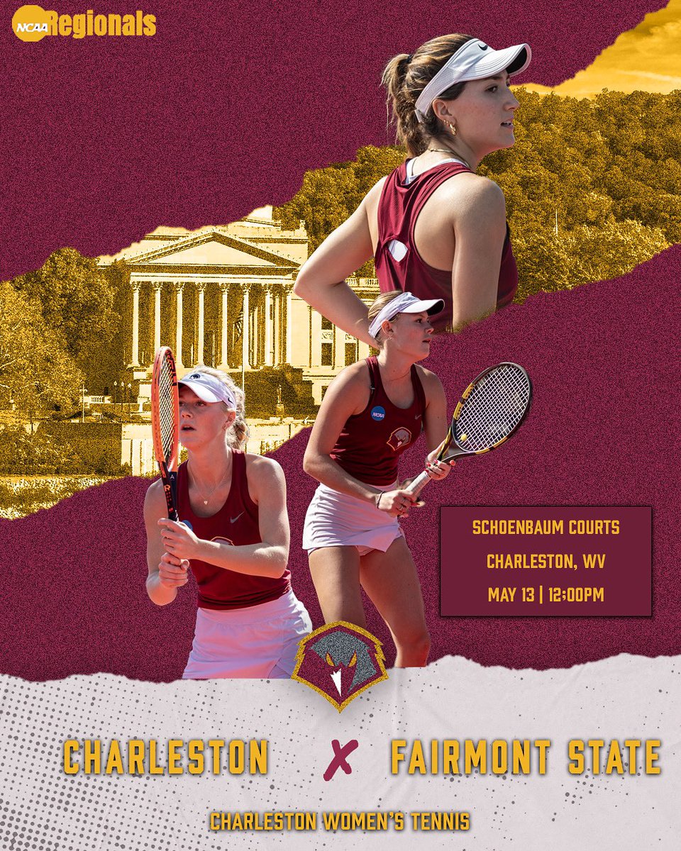 ucwv_athletics's tweet image. 🎾 Women’s Tennis is gearing up for a high-stakes rematch against Fairmont State 🔥 this time with a spot at nationals on the line!
🆚 Fairmont State University
⌚️ 12:00PM
📍 Schoenbaum Courts
#Wingsup