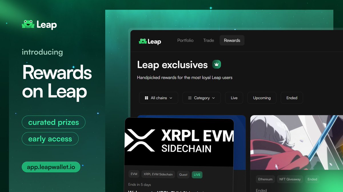 Leap Wallet | Sunset on 28th May tweet media