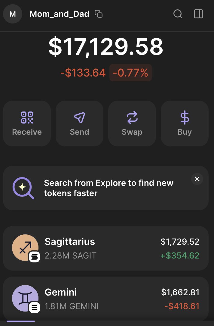 wantonwallet🐐♑️ (@wantonwallet) on Twitter photo Bought $10k worth of <a href="/astrofoliosol/">ASTROFOLIO</a> at $4.7M mcap in April for my Mom and Dad so they'll never have to work again. Up +$7,000. Holding. This wallet will be 8 figures. Bought $10k worth of <a href="/astrofoliosol/">ASTROFOLIO</a> at $4.7M mcap in April for my Mom and Dad so they'll never have to work again. Up +$7,000. Holding. This wallet will be 8 figures.