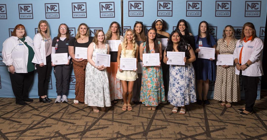National Park College held its annual Nursing and Health Sciences Honors Day last month, recognizing the dedication of students and the generosity of donors. Read more at np.edu/news #ThisIsNPC  
Check out the photos from this event at nationalparkcollege.canto.com/b/SQJ80