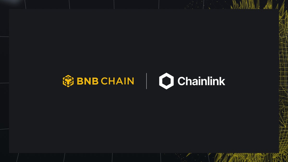 Chainlink is excited to be an official @BNBChain Kickstart Program Service Provider.

BNB Chain ecosystem projects that are part of the program can access:

✅ The Chainlink standard for data, compute, and cross-chain interoperability

✅ Technical onboarding and integration